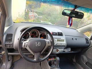 2007 Honda Jazz I Рестайлинг, чёрный, 700000 рублей, вид 4