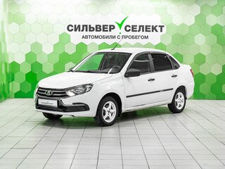 2018 Lada (ВАЗ) Granta I Рестайлинг, белый, 560000 рублей, вид 1