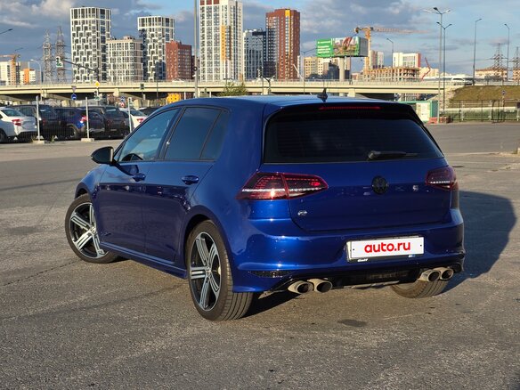 2015 Volkswagen Golf R VII, синий - вид 13