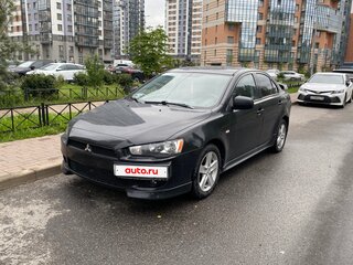 2007 Mitsubishi Lancer X, чёрный, 550000 рублей, вид 3