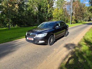 2009 Skoda Octavia II (A5) Рестайлинг, чёрный, 830000 рублей, вид 1