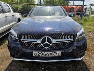 2018 Mercedes-Benz GLC Coupe 250 I (C253), синий, 3400000 рублей, вид 2