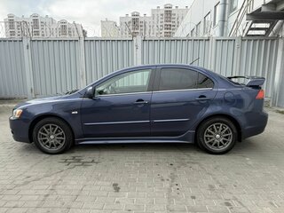2008 Mitsubishi Lancer X, синий, 695000 рублей, вид 4