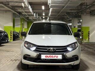 2018 Lada (ВАЗ) Granta I Рестайлинг, белый, 455000 рублей, вид 1