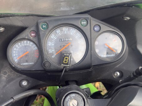 2008 Kawasaki Ninja 250R, зелёный, 300000 рублей, вид 5
