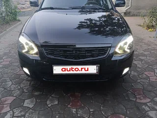 2012 Lada (ВАЗ) Priora I, чёрный, 450000 рублей, вид 1