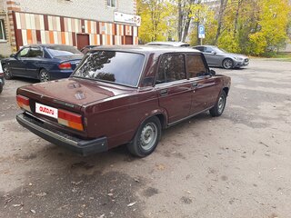 2006 Lada (ВАЗ) 2107, пурпурный, 125000 рублей, вид 4