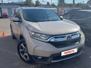 2018 Honda CR-V V, бежевый, 2400000 рублей, вид 3
