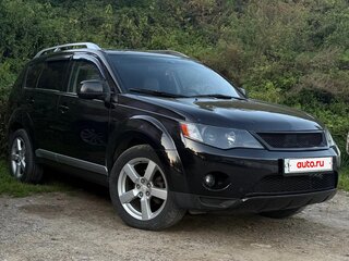 2007 Mitsubishi Outlander II, чёрный, 1100000 рублей, вид 1