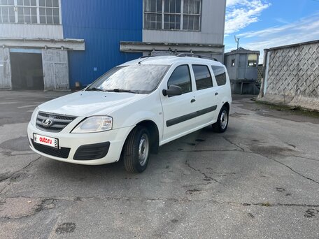 2020 Lada (ВАЗ) Largus I, белый, 650000 рублей, вид 1