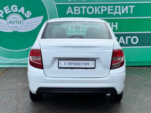 2019 Lada (ВАЗ) Granta I Рестайлинг, белый, 470000 рублей - вид 5