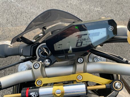 2014 Yamaha MT-09 (FZ-09), фиолетовый, 770000 рублей, вид 5