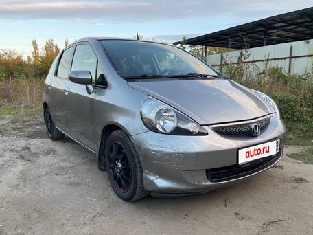 2005 Honda Jazz I Рестайлинг, серебристый, 530000 рублей, вид 3