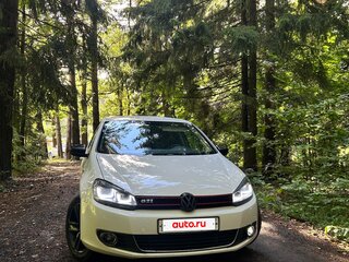 2009 Volkswagen Golf VI, белый, 730000 рублей, вид 4