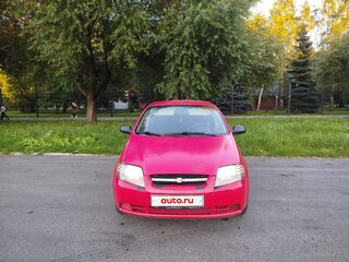 2007 Chevrolet Aveo I, красный, 273000 рублей, вид 1
