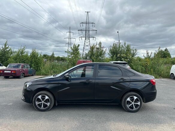 2019 Lada (ВАЗ) Vesta I, чёрный - вид 7