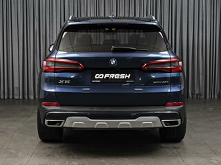 2018 BMW X5 40i IV (G05/G18), синий, 6469000 рублей, вид 4