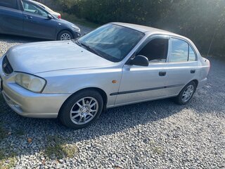 2005 Hyundai Accent ТагАЗ II, серебристый, 410000 рублей, вид 5