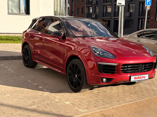 2016 Porsche Cayenne Diesel II Рестайлинг (958), красный, 5100000 рублей, вид 1