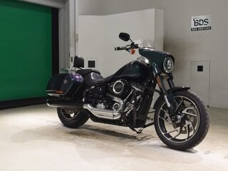 2021 Harley-Davidson Sport Glide, зелёный, 1185000 рублей, вид 3
