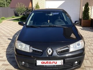 2008 Renault Megane II Рестайлинг, чёрный, 560000 рублей, вид 3