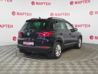 2016 Volkswagen Tiguan I Рестайлинг, чёрный, 1429000 рублей, вид 5