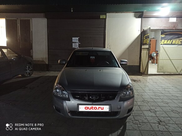 2010 Lada (ВАЗ) Priora I, серебристый, 270000 рублей