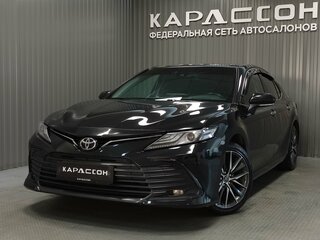 2023 Toyota Camry VIII (XV70) Рестайлинг, чёрный, 3180000 рублей, вид 1