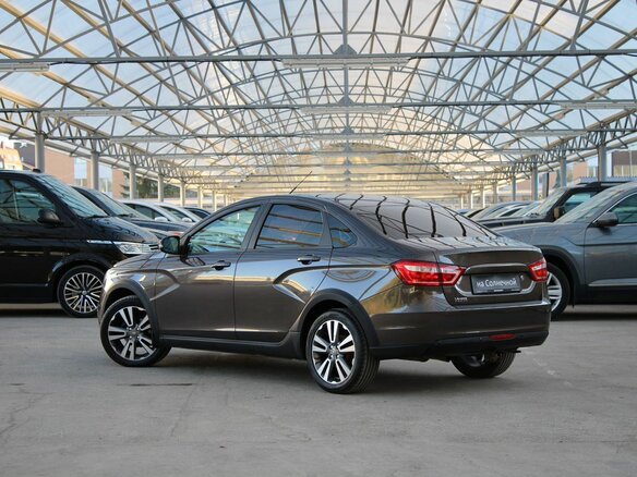 2017 Lada (ВАЗ) Vesta I, коричневый, 690000 рублей - вид 2
