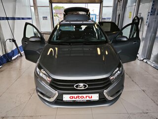 2019 Lada (ВАЗ) Vesta SW I, серый, 985000 рублей, вид 3