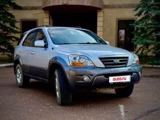 2008 Kia Sorento I Рестайлинг, серебристый, 820000 рублей, вид 2
