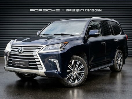 2020 Lexus LX 570 III Рестайлинг 2, синий, 7350000 рублей, вид 1