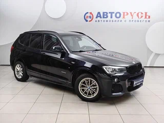 2016 BMW X3 20i xDrive II (F25) Рестайлинг, чёрный, 2149000 рублей, вид 1