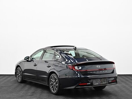2021 Hyundai Sonata VIII (DN8), синий, 1975000 рублей, вид 2