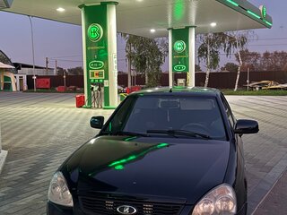 2009 Lada (ВАЗ) Priora I, чёрный, 270000 рублей, вид 1