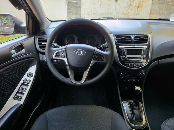 2014 Hyundai Solaris I Рестайлинг, серый - вид 19
