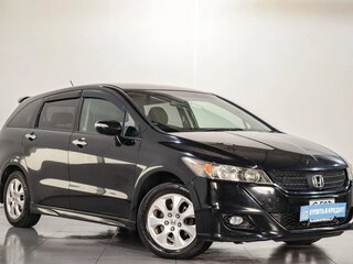 2009 Honda Stream II Рестайлинг, чёрный, 1119000 рублей, вид 1