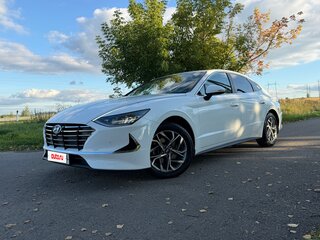 2020 Hyundai Sonata VIII (DN8), белый, 1820000 рублей, вид 1