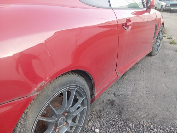 2002 Hyundai Tiburon II (GK), красный, 250000 рублей - вид 8