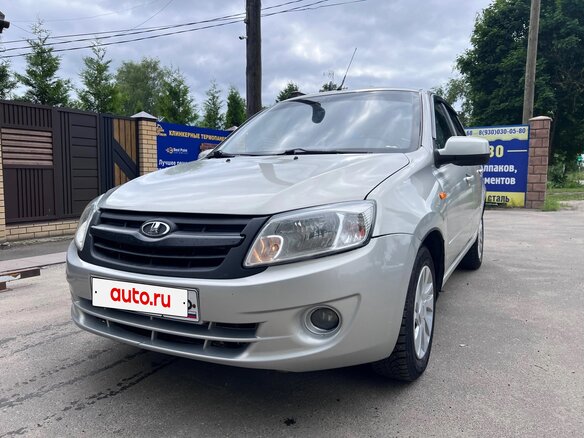 2013 Lada (ВАЗ) Granta I, серебристый