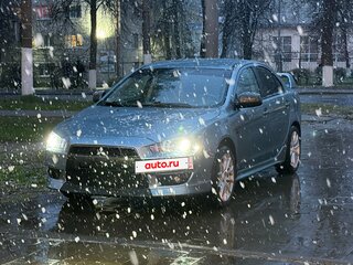 2008 Mitsubishi Lancer X, серый, 950000 рублей, вид 4