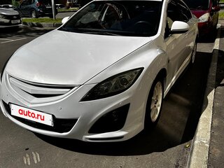 2011 Mazda 6 II (GH) Рестайлинг, белый, 880000 рублей, вид 2