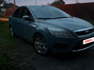 2008 Ford Focus II Рестайлинг, голубой, 500000 рублей, вид 2