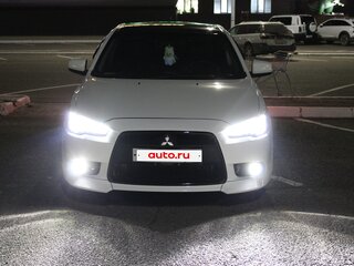 2013 Mitsubishi Lancer X Рестайлинг, белый, 1150000 рублей, вид 5