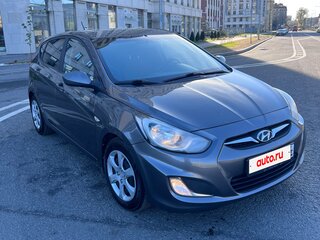 2011 Hyundai Solaris I, чёрный, 630000 рублей, вид 4