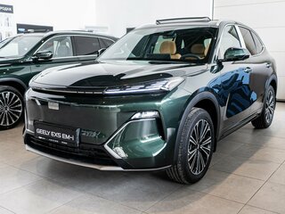2026 Geely EX5 Гибрид EM-R, зелёный, 3829990 рублей, вид 1