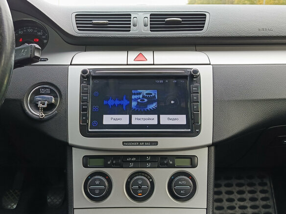 2008 Volkswagen Passat B6, чёрный - вид 14