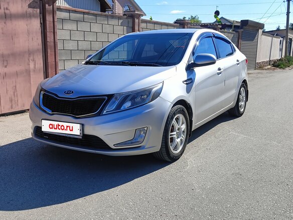2012 Kia Rio III, серый - вид 1