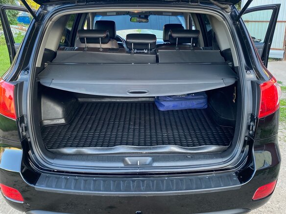 2008 Hyundai Santa Fe II, чёрный, 1450000 рублей - вид 14