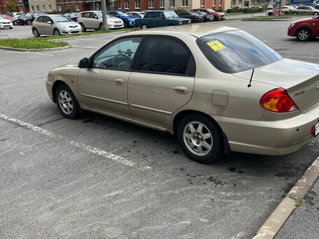 2008 Kia Spectra I Рестайлинг 2, бежевый, 250000 рублей, вид 3